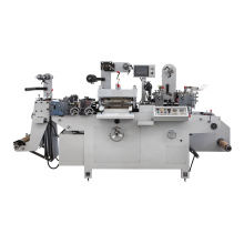 Automatic Vinyl Label roll to roll flat bed die cutting machine for labels
